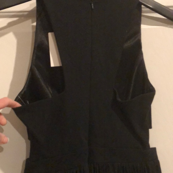 Little Black Dress Size 2 with side cut-outs. - Picture 4 of 5